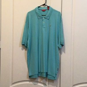 Light blue Izod Polo short sleeve shirt sz 2x